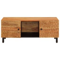 Berkfield Home Coffee Table 100x54x40 cm Solid Wood Acacia in Brown - Size: 100 x 54 x 40 cm - thumbnail 5