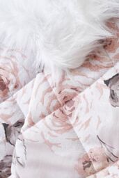 Catherine Lansfield 'Canterbury Floral' Bedspread in Pink - thumbnail 2