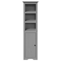 Berkfield Home Bathroom Cabinet BODO Grey 44x30x160 cm - Size: 44 x 30 x 160 cm - thumbnail 4