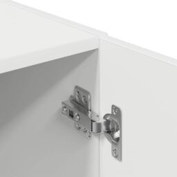 Berkfield Home Kitchen Cabinet White 38x41.5x131.5 cm Engineered Wood - thumbnail 9