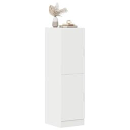 Berkfield Home Kitchen Cabinet White 38x41.5x131.5 cm Engineered Wood - thumbnail 1