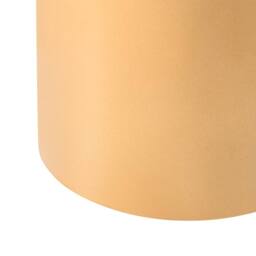 Wyld and Coco White Marble Round Side Table with Gold Metal Base 40 cm - thumbnail 5