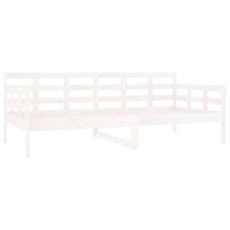 Berkfield Home Beautiful Day Bed White Solid Wood Pine 90x190 cm - thumbnail 7