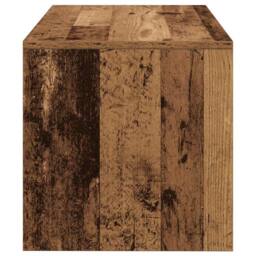 Berkfield Home TV Cabinet Old Wood 80x40x40 cm Engineered Wood in Brown - Size: 80 x 40 x 40 cm - thumbnail 6