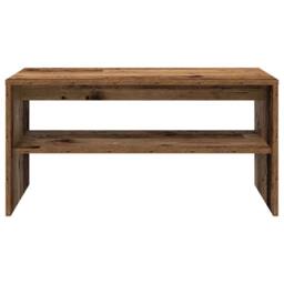 Berkfield Home TV Cabinet Old Wood 80x40x40 cm Engineered Wood in Brown - Size: 80 x 40 x 40 cm - thumbnail 5