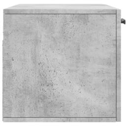 Berkfield Home Wall Cabinet Concrete Grey 80x36.5x35 cm Engineered Wood - thumbnail 7