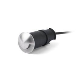 Netlighting Kane LED Recessed Outdoor Ground Light Matt Nickel IP67 One Direction in Grey - thumbnail 1