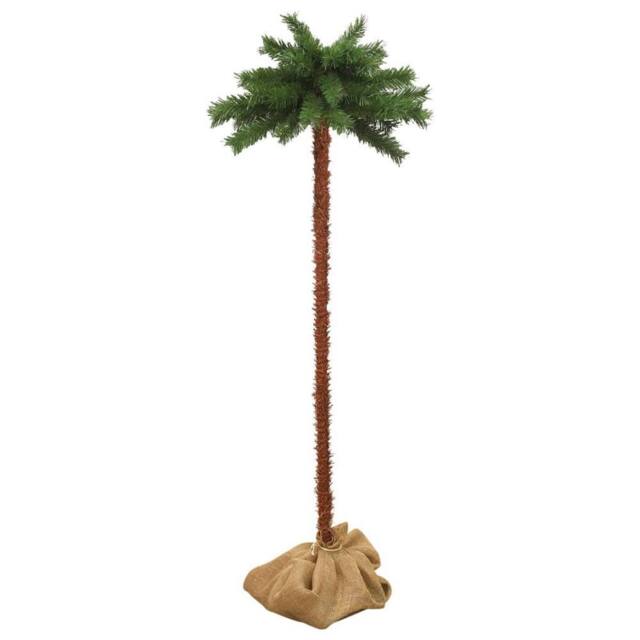 Berkfield Home Christmas Tree with LEDs 120 cm in Green - image 1