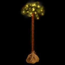 Berkfield Home Christmas Tree with LEDs 120 cm in Green - thumbnail 3
