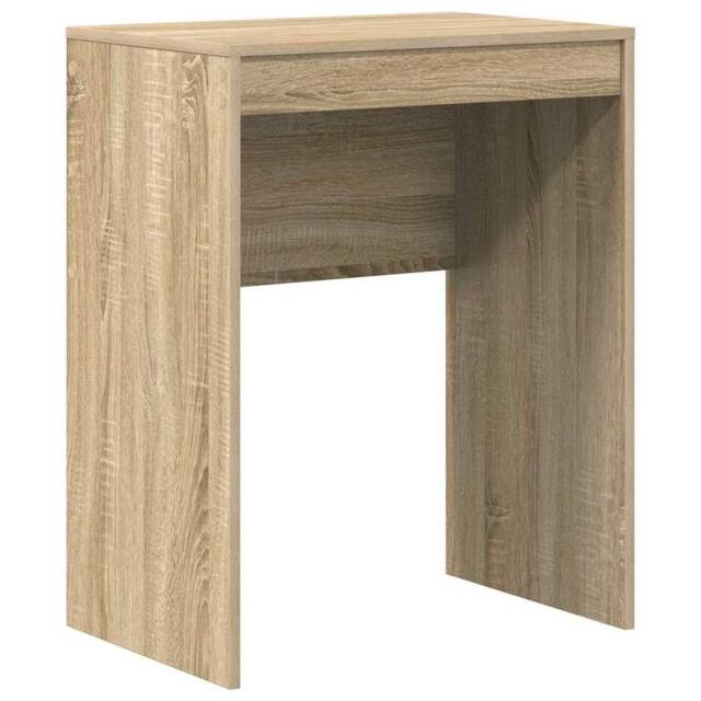 Berkfield Home Computer Desk Sonoma oak Engineered wood 60 x 40 x 76 cm in Light Tan - image 1