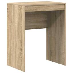 Berkfield Home Computer Desk Sonoma oak Engineered wood 60 x 40 x 76 cm in Light Tan