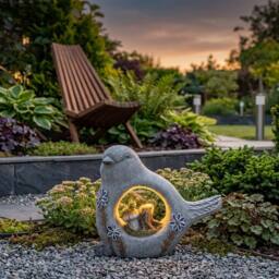 Garden Greatness Lunaria Robin Garden Solar Light - Size: 1 Pack