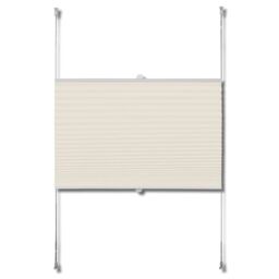 Berkfield Home Plisse Blind 110x200cm Creme in Cream - Size: 110x200 cm - thumbnail 4