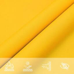 Berkfield Home Sunshade Sail Oxford Fabric Square 3.6x3.6 m Yellow - thumbnail 7