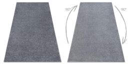 RugsX Wall-To-Wall Rug in Grey - Size: 200 cm x 300 cm - thumbnail 2
