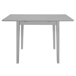 Berkfield Home Extendable Dining Table Grey (80-120)x80x74 cm MDF - thumbnail 4