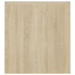 Berkfield Home TV Cabinet with LED Lights Sonoma Oak 120x35x40 cm in Brown - Size: 120 x 35 x 40 cm - thumbnail 6