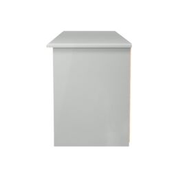 Ready Assembled 2 U Windsor Wide 1 Drawer TV & Media Unit (Ready Assembled) in Dark Grey - thumbnail 3