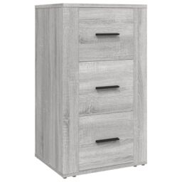 Berkfield Home Sideboard Grey Sonoma 40x33x70 cm Engineered Wood - Size: 40 x 33 x 70 cm - thumbnail 2
