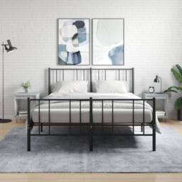 Berkfield Home Bedside Cabinets 2 pcs Concrete Grey 40x35x50 cm Engineered Wood - Size: 40 x 35 x 50 cm - thumbnail 2