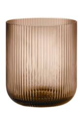 Blomus Ven Lantern Candle Holder Medium - Coffee in Brown