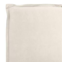 Wyld Haus Wexford Ivory Linen Upholstered Double Bed with Pillow Headboard 4ft6 - thumbnail 5