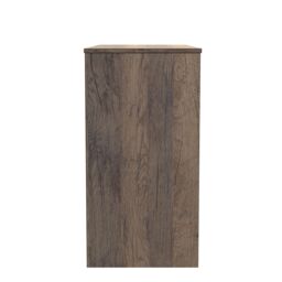 Ready Assembled 2 U Denver 3 Drawer Vanity (Ready Assembled) in Dark Brown - thumbnail 3
