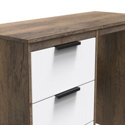 Ready Assembled 2 U Denver 3 Drawer Vanity (Ready Assembled) in Dark Brown - thumbnail 5