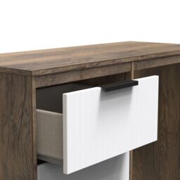 Ready Assembled 2 U Denver 3 Drawer Vanity (Ready Assembled) in Dark Brown - thumbnail 6