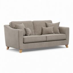 The Great Sofa Company Jackson 3 Seater Chenille Sofa in Stone - thumbnail 2