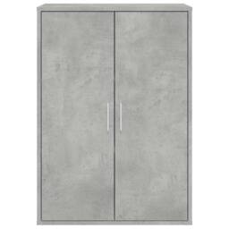Berkfield Home Sideboards 2 pcs Concrete Grey 60x31x84 cm Engineered Wood - Size: 60 x 31 x 84 cm - thumbnail 5