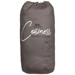 Trespass Women's Cosiness Oversized Hoodie Blanket in Grey - thumbnail 3