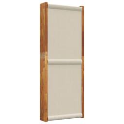 Berkfield Home 6-Panel Room Divider Light Grey 420x180 cm - thumbnail 5