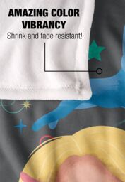 Warner Brothers Harry Potter Luna Lovegood Chibi Blanket 152 x 127 cm in White - thumbnail 4