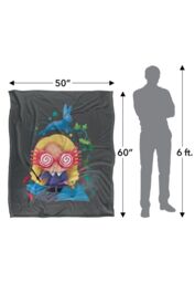 Warner Brothers Harry Potter Luna Lovegood Chibi Blanket 152 x 127 cm in White - thumbnail 5
