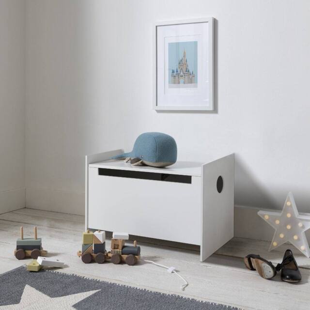 Nöa and Nani Ida Toy Box Organiser in White - image 1