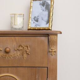 Melody Maison Large Wooden Sideboard Cupboard - Pays Du Bois Range in Brown - thumbnail 6