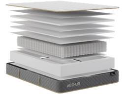 Arthur Sleep Hotel Arthur 1000 Medium Firm Source 5 Mattress in White - Size: Double - thumbnail 7