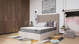 Arthur Sleep Hotel Arthur 1000 Medium Firm Source 5 Mattress in White - Size: Double - thumbnail 9