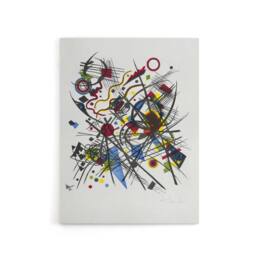 "Artery8 Abstract for Fourth Bauhaus Portfolio Kandinsky Canvas Wall Art Print in White - Size: W12"" x H16""" - thumbnail 1