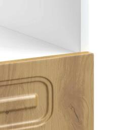 Berkfield Home Oven Cabinet Kalmar Artisan Oak Engineered Wood in Brown - thumbnail 8