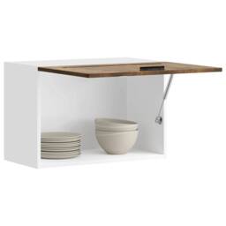 Berkfield Home Kitchen Wall Cabinet Porto Smoked Oak Engineered Wood in Brown - thumbnail 2