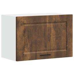 Berkfield Home Kitchen Wall Cabinet Porto Smoked Oak Engineered Wood in Brown - thumbnail 1
