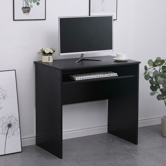 Home Source Computer Desk PC Laptop Table Home Office Study Workstation Gaming in Black - image 1