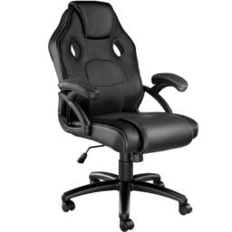 tectake Gaming Chair Mike in Black