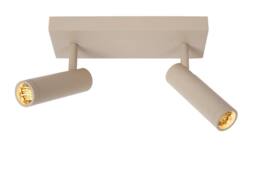 Netlighting Grado Ceiling spotlight 2xGU10 (MR11) Taupe - thumbnail 1