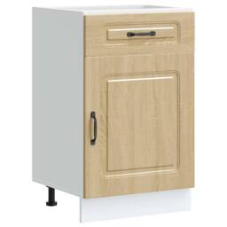 Berkfield Home Kitchen Base Cabinet Kalmar Sonoma Oak Engineered Wood in Brown - thumbnail 2