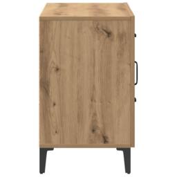 Berkfield Home Sideboard Artisan Oak 100x36x60 cm Engineered Wood in Brown - Size: 100 x 36 x 60 cm - thumbnail 6