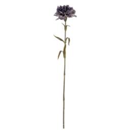 Lemon Pavilion Furniture and Decor Carnation Stem Artificial Flower - Plastic - L11 x W10 x H56 cm Purple - thumbnail 1