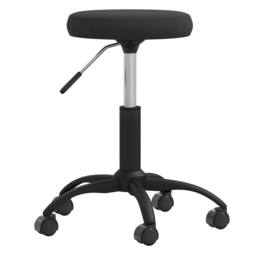 Berkfield Home Office Swivel Chair Black Velvet - thumbnail 3